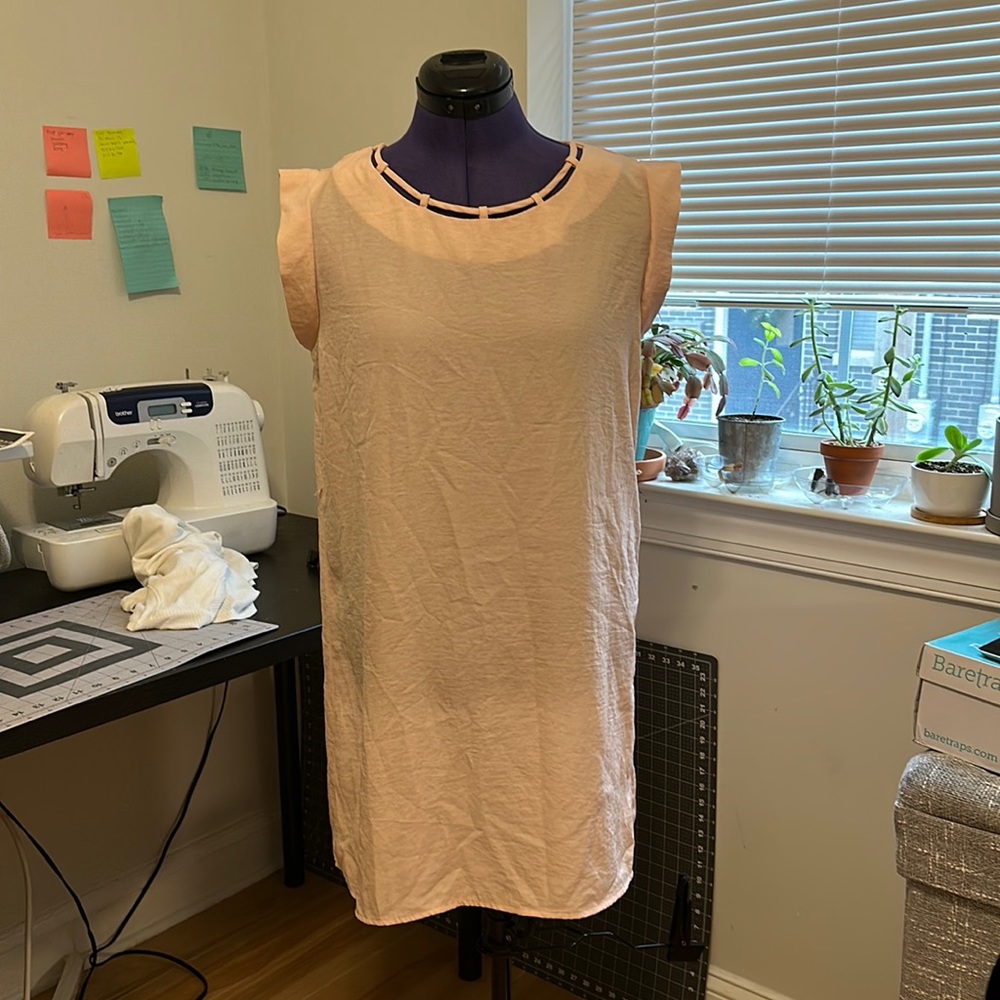 Pale Pink shift dress